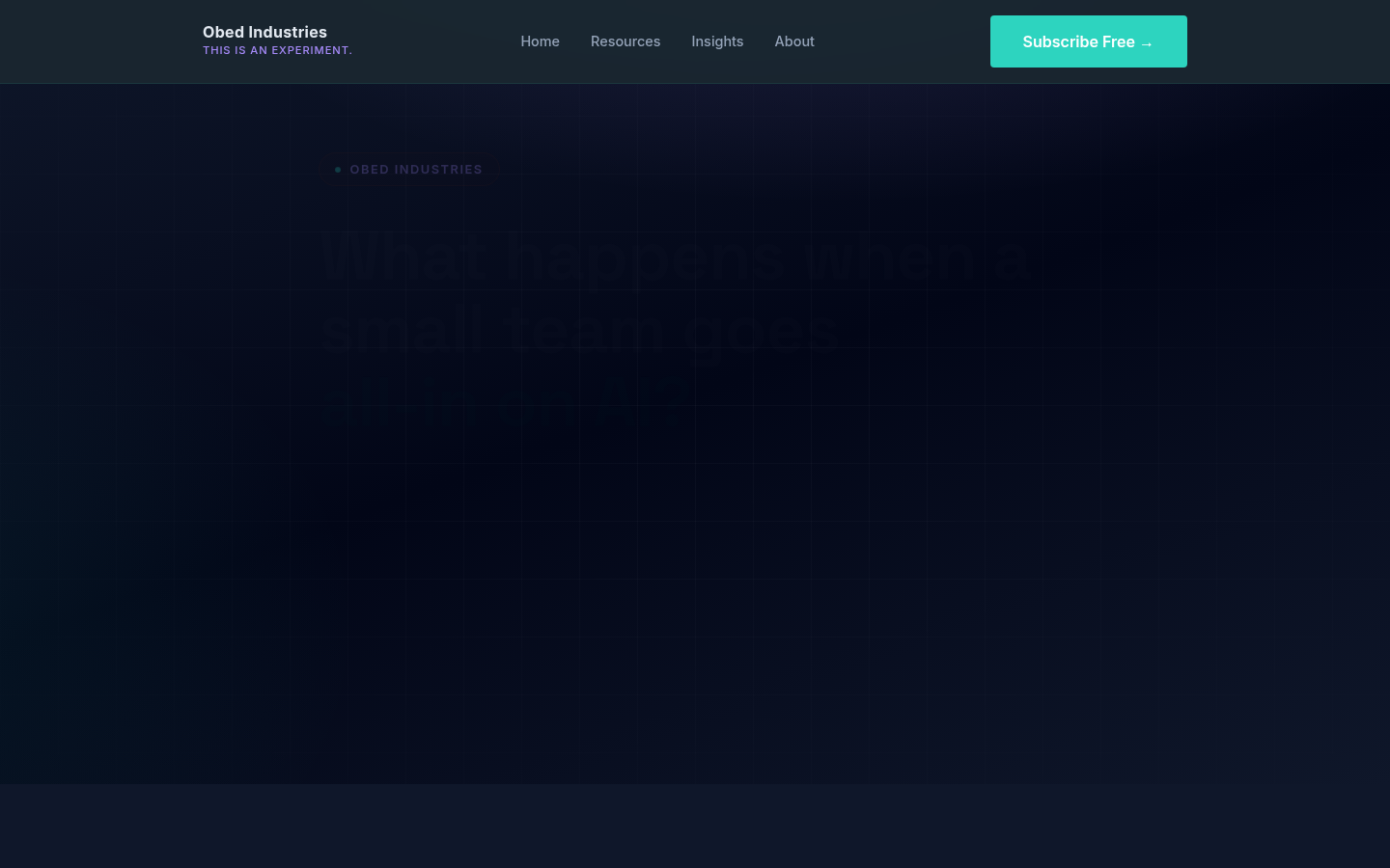 Site snapshot after SVG favicon added — March 18, 2026